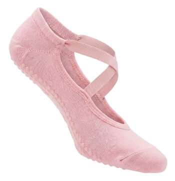 Pilates Pink Socks
